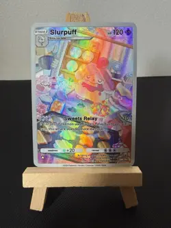 Slurpuff POCKET Pokemon Card DISPLAY ART CARD - Image 1