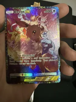 Eevee Ex Pokemon Card TCG DISPLAY ART CARD - Image 2
