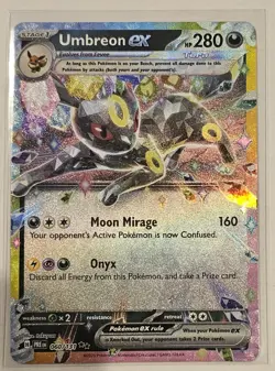 Umbreon ex 060/131 Sv: Prismatic Evolutions Holo Pokemon Card NM - Image 1