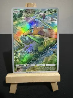 Farfetch’d Pokemon POCKET Card TCG DISPLAY ART CARD - Image 1