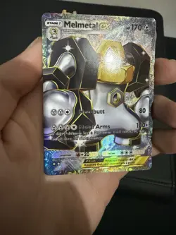 Melmetal Ex Pokemon Pocket Card TCG Display - Image 2