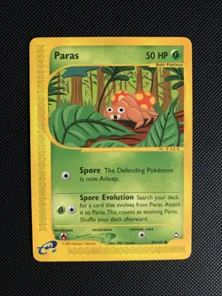 Paras Pokemon TCG Aquapolis Common Card #99/147 - Image 1