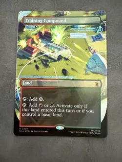 Training Compound (Borderless) Marvel Super Heroes Foil - Image 1