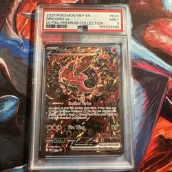 2025 POKEMON MEP EN-ME BLACK STAR PROMO #024 ORICORIO EX PSA 9 - Image 1