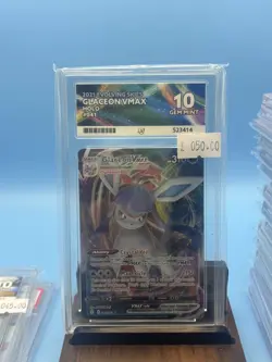 Pokemon TCG Glaceon VMAX Evolving Skies Holo Card 041/203 Ace 10 - Image 1