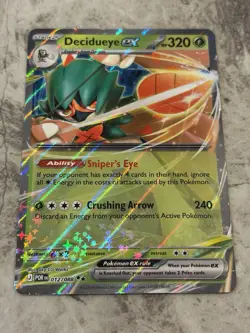 Decidueye ex 12/88 ME03: Perfect Order Pokemon TCG Double Rare NM - Image 1