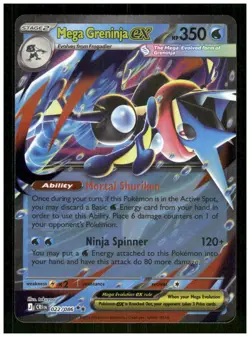 Mega Greninja ex 022/086 Double Rare Chaos Rising Pokemon Holo Near Mint - Image 1