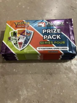 Lot of 10 Pokemon Prize Packs Series Four - Factory Sealed - Image 1
