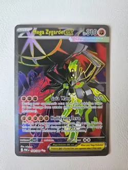 Pokemon Mega Zygarde ex 104/088 Full Art Ultra Rare Perfect Order Holofoil NM - Image 1