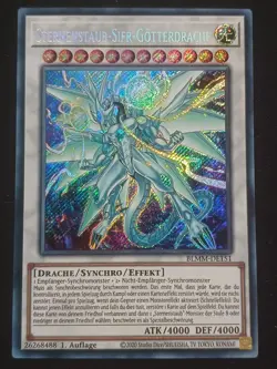 Sternenstaub-SIFR-Gotterdrache BLMM-DE151 Secret Rare Mayhem Deutsch NM YUGIOH - Image 1