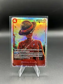 One Piece TCG Monkey.D.Luffy OP12-015 SR - Image 1
