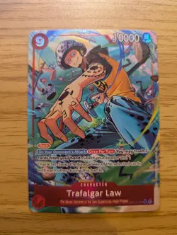 Trafalgar Law (OP14-009) (Alt Art) - The Azure Sea's Seven (OP14) NM - Image 1