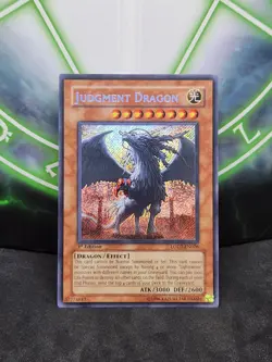 Yugioh Judgment Dragon LODT-EN026 Secret Rare 1st Edition NM - Image 1
