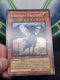 Yugioh Judgment Dragon LODT-EN026 Secret Rare 1st Edition NM - Image 4