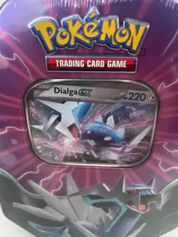 Pokemon TCG: Scarlet & Violet - Sealed Azure Legends Tin with Dialga ex. Sealed - Image 3