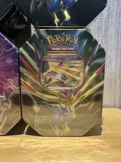 5x Pokemon TCG Azure Legends Tin - Kyogre/Xerneas/Dialga - Brand New & Sealed ✅ - Image 2