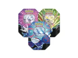 Pokemon TCG Azure Legends Tin Kyogre/Xerneas/Dialga Sealed, All 3 Tins - Image 2
