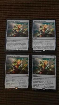 Magic: the Gathering / MtG Manascape Refractor x4 C20 - Image 1