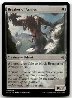 Breaker of Armies #3 (NM) Battle for Zendikar BFZ Magic MTG - Image 1