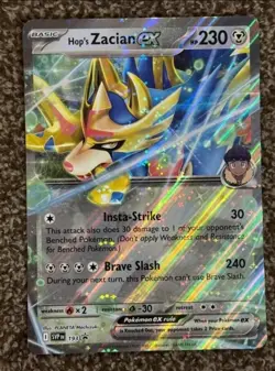 Hop's Zacian ex - JUMBO CARD Black Star Promo SVP en 193 - MINT - Pokemon - Image 1