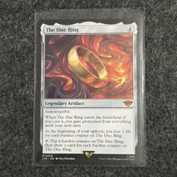The One Ring - MTG The Lord of the Rings: Tales of Middle-Earth LTR - Regular NM - Image 1