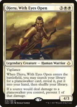 Djeru, With Eyes Open [Hour of Devastation] Near Mint - Image 1
