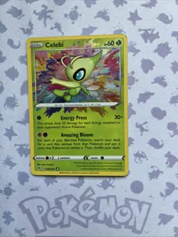 Celebi Pokemon TCG Vivid Voltage Card 009/185 AMAZING RARE NM - Image 1