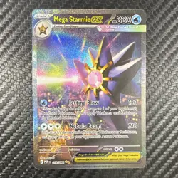 Pokemon Mega Starmie EX 118/088 Evolutions Rare 330 HP Stage 1 Holo - Image 1