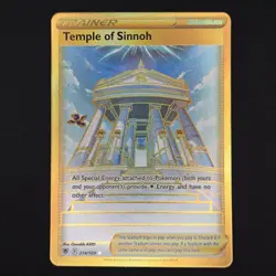 Pokemon TCG Card Temple of Sinnoh 214/189 Astral Radiance Secret Rare - NM - Image 1