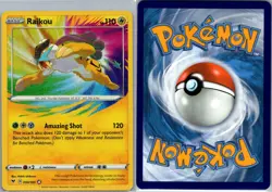 Raikou 050/185 Vivid Voltage Pokemon TCG Holo Amazing Rare NM - Image 3