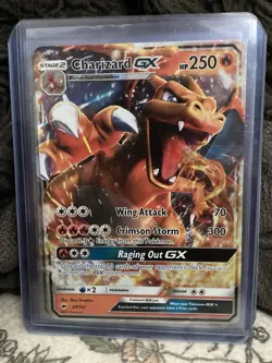 Pokemon SM Burning Shadows Charizard GX 20/147 Ultra Rare Holo 250HP ENG - Image 1