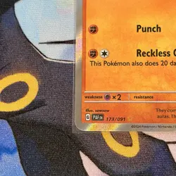Pokemon Riolu Shiny Rare SV: Paldean Fates 173/091 Gem Mint Rare - Image 4
