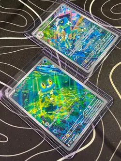 Pokemon TCG Chaos Rising: Froakie (088/086) AND Frogadier (089/086) NM IR Bundle - Image 4