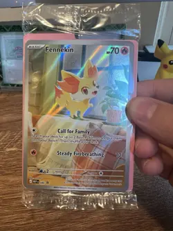 Pokemon Fennekin 080 SEALED Chaos Rising Promo Illustration Rare NM - Image 2