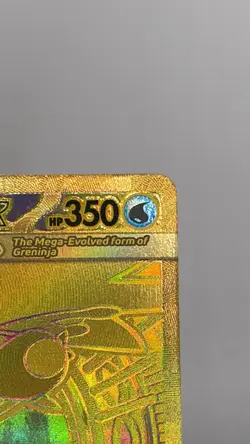 Pokemon TCG Mega Greninja Ex Gold Hyper Rare Chaos Rising 122/86 - Image 5