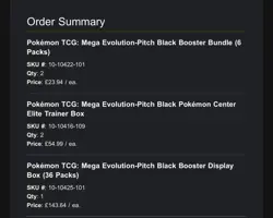 PRESALE Pitch Black Pokemon Center - 2x ETB & Booster Bundle, 36pack Box - Image 2