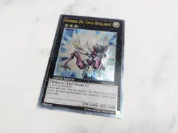 Yugioh Number 20 Giga Brilliant Shatterfoil Limited Edition ZTIN-ENV02 TCG Card - Image 1
