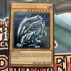 Yu-Gi-Oh! Blauaugiger W. Drache DUSA-DE043 Ultra Rare 1. Auflage Deutsch NM - Image 1
