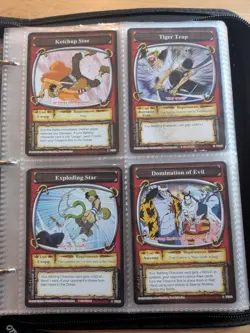 One Piece CCG Luffy Pirates Lot Binder Pages 2005 English Luffy Nami Zolo - Image 2