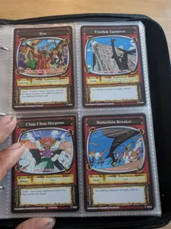 One Piece CCG Luffy Pirates Lot Binder Pages 2005 English Luffy Nami Zolo - Image 5