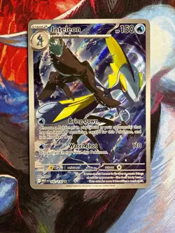 Inteleon 142/132 Illustration Rare Mega Evolution Pokemon TCG - Image 1