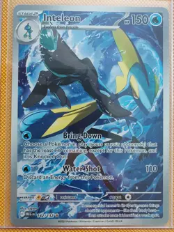 Inteleon | 142/132 | Mega Evolution Illustration Rare IR | Pokemon TCG Mint - Image 3
