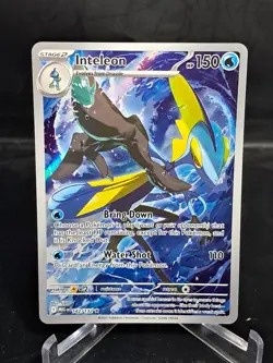 Inteleon 142/132 | Mega Evolution | Illustration Rare Pokemon Card - Image 1
