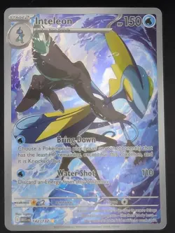 Inteleon 142/132 Near Mint Mega Evolution Illustration Rare Pokemon - Image 1