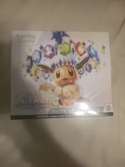 Pokemon TCG Prismatic Evolutions Elite Trainer Box ETB New/Sealed - Image 1
