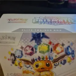 Pokemon TCG Scarlet & Violet Prismatic Evolutions Elite Trainer Box sealed - Image 1