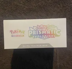 Pokemon TCG Prismatic Evolutions Elite Trainer Box Brand New Factory Sealed - Image 3
