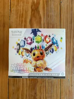 Pokemon TCG Scarlet And Violet Prismatic Evolutions Elite Trainer Box New Sealed - Image 1