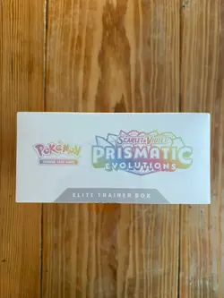 Pokemon TCG Scarlet And Violet Prismatic Evolutions Elite Trainer Box New Sealed - Image 2