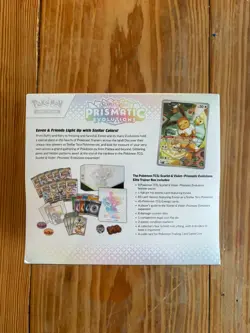 Pokemon TCG Scarlet And Violet Prismatic Evolutions Elite Trainer Box New Sealed - Image 3